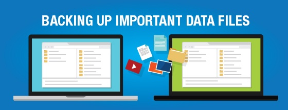 Backing up important files